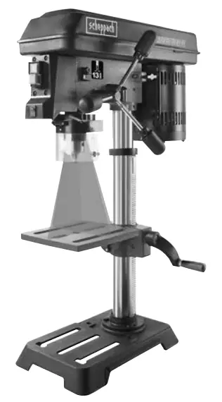 scheppach DP16SL Bench Drill with Cross Line Laser