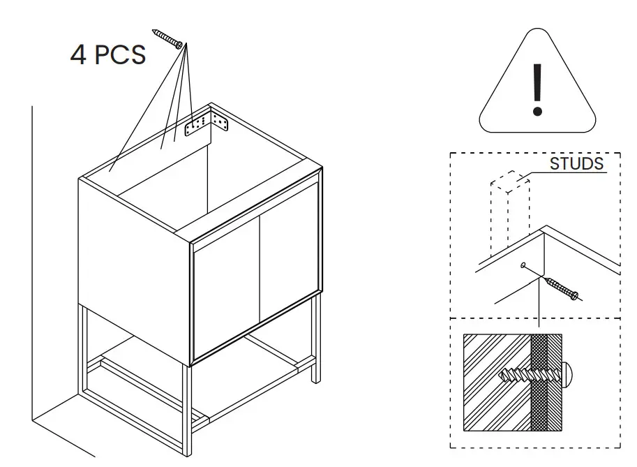 SwissMadison Marseille Vanity 24- Vanity to Wall