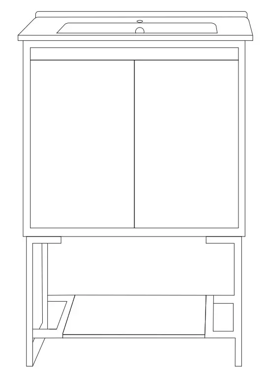 SwissMadison Marseille Vanity 24