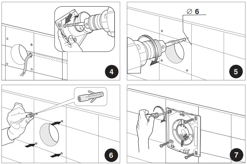 MAICO AWB Series Small Room Ventilation - INSTALLATION 3
