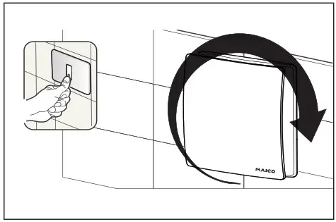 MAICO AWB Series Small Room Ventilation - Versions 1