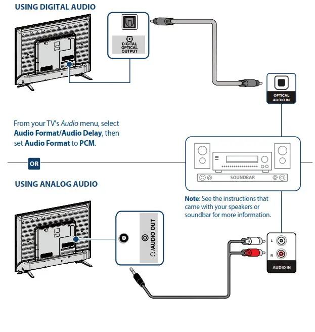 CONNECTING AUDIO DEVICES