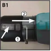 ALDI 709610 20V LI ION Cordless Blower Skin - Assembly 2