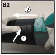 ALDI 709610 20V LI ION Cordless Blower Skin - Assembly 3