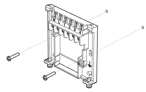 NEOMITIS RTE0RFA Wireless Digital Room Thermostat and Receiver - Fig 2