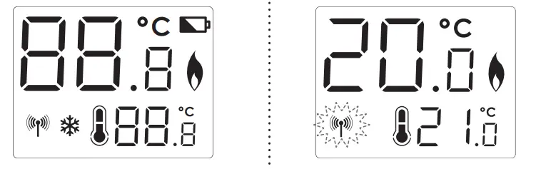 NEOMITIS RTE0RFA Wireless Digital Room Thermostat and Receiver - Fig 17