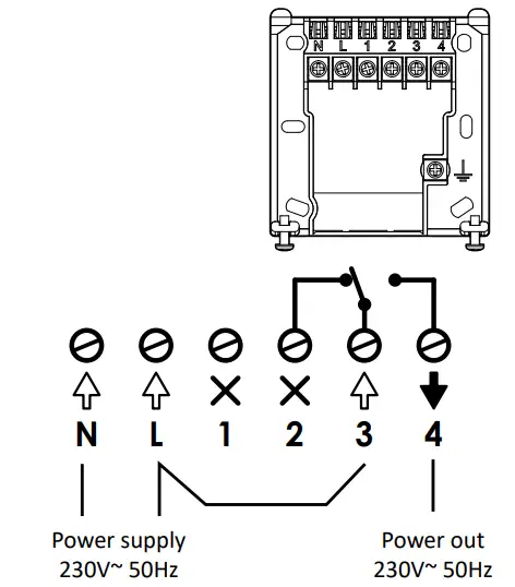 NEOMITIS RTE0RFA Wireless Digital Room Thermostat and Receiver - Fig 4