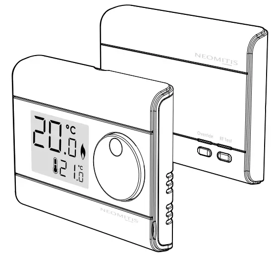 NEOMITIS RTE0RFA Wireless Digital Room Thermostat and Receiver -Icon