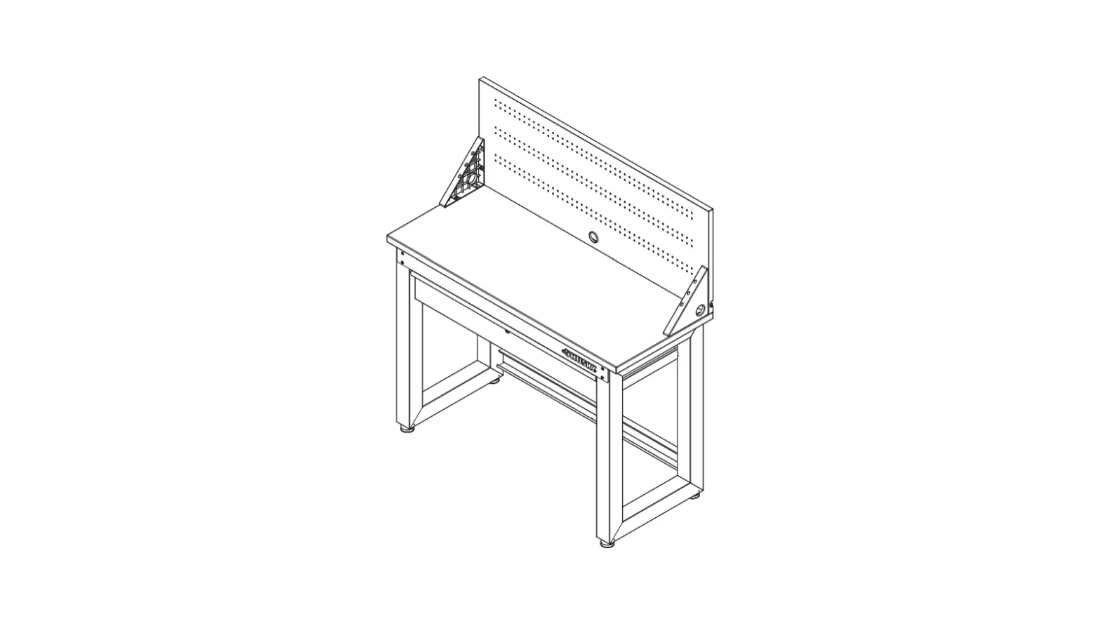 Husky G4801s-us Solid Wood Top Workbench User Guide