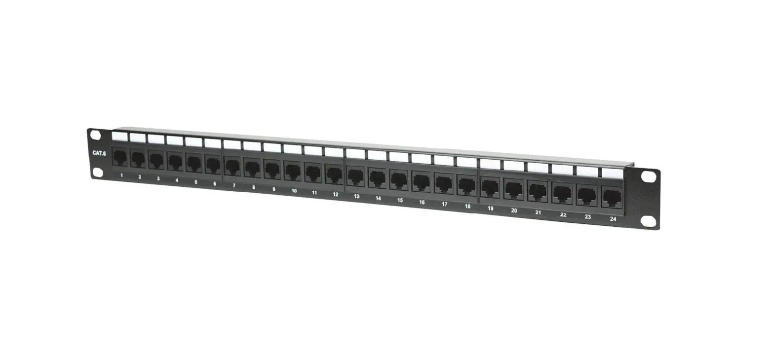 Intellinet 520959 Cat6 Patch Panel Instructions