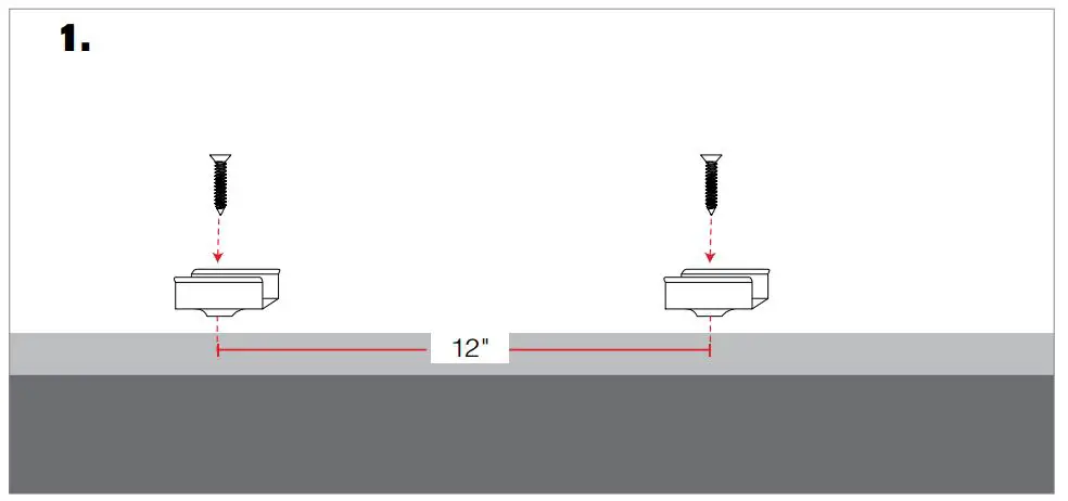 Q-TRAN ANYBEND Q-CAP Flexible Fixtures - Mount white snug clip with provided flat head screw