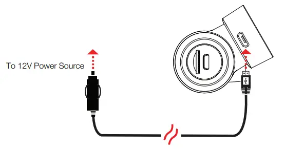 Cobra Dash Cam SC 100 - GPS Mount