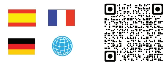 Cobra Dash Cam SC 100 - Languages