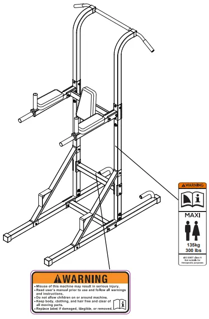 COSTWAY-SP37722-Exercise-Rack-fig-2