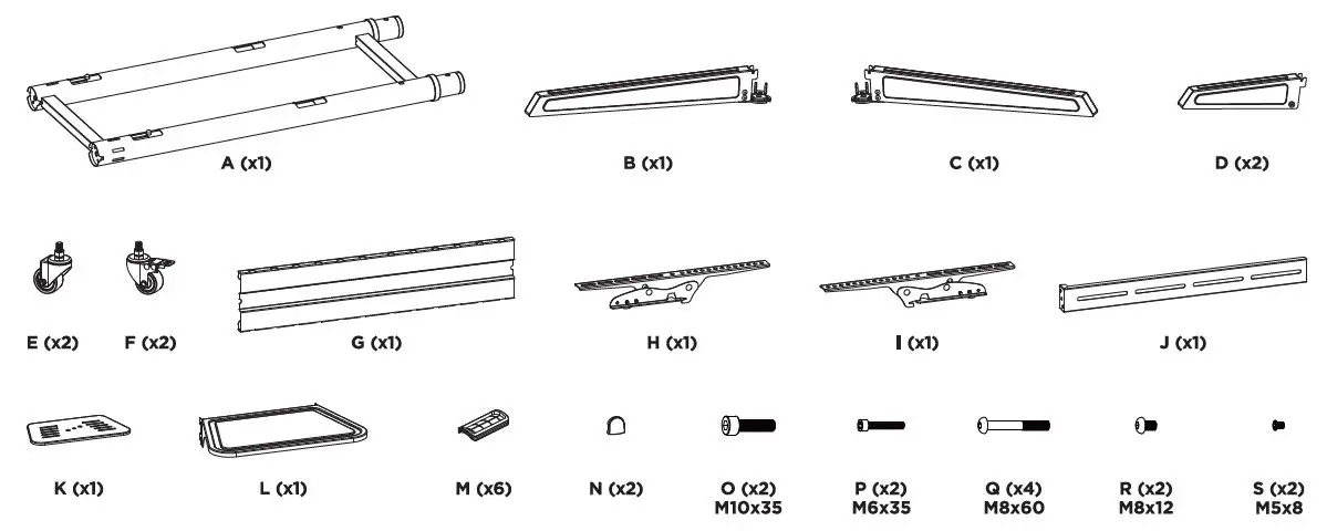 alza-ergo-APW-EGTC310B-TV-Cart-Essential-FIG-1
