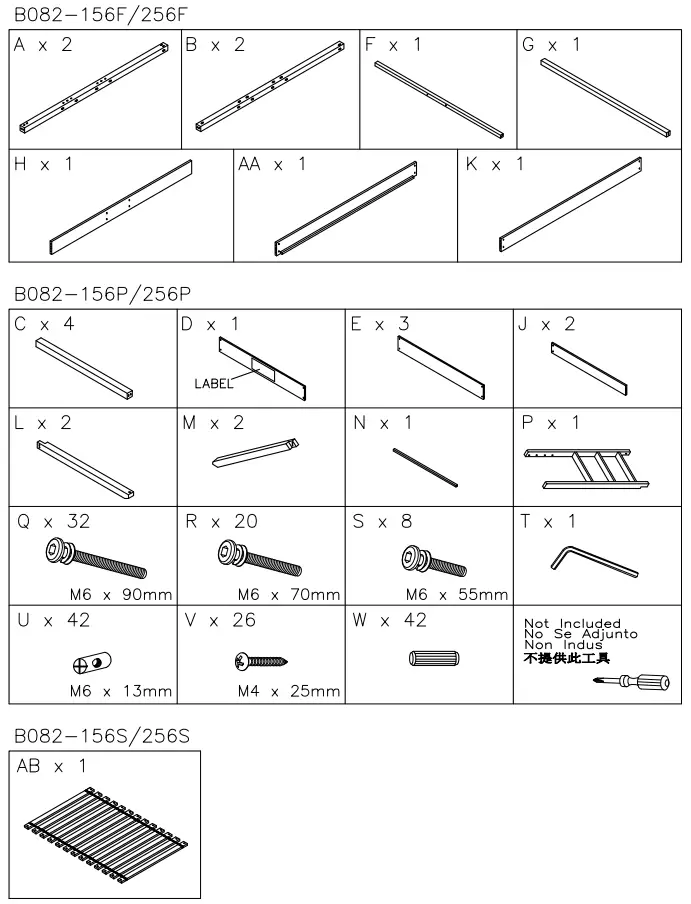 ASHLEY B082-156F Twin over Twin House Loft Bed - fig 2