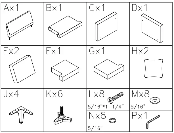 ASHLEY 8260435 Arcola RTA Loveseat - 1