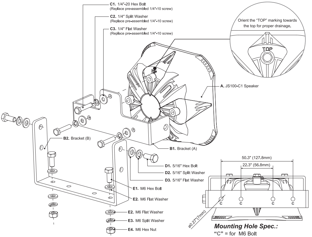 Cell2 JS100 C1 Siren Speaker - fig 2