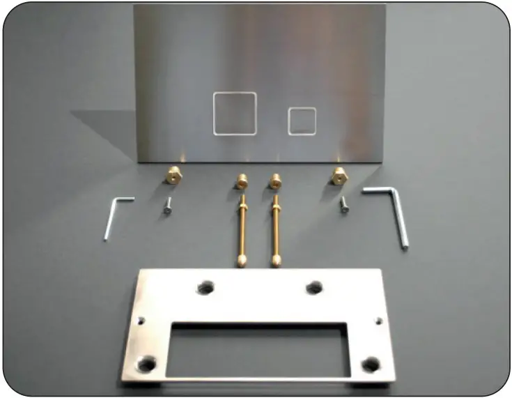 FANTINI 8403 Flush Actuator Plate - Figure 1