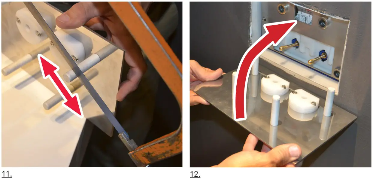 FANTINI 8403 Flush Actuator Plate - Figure 7