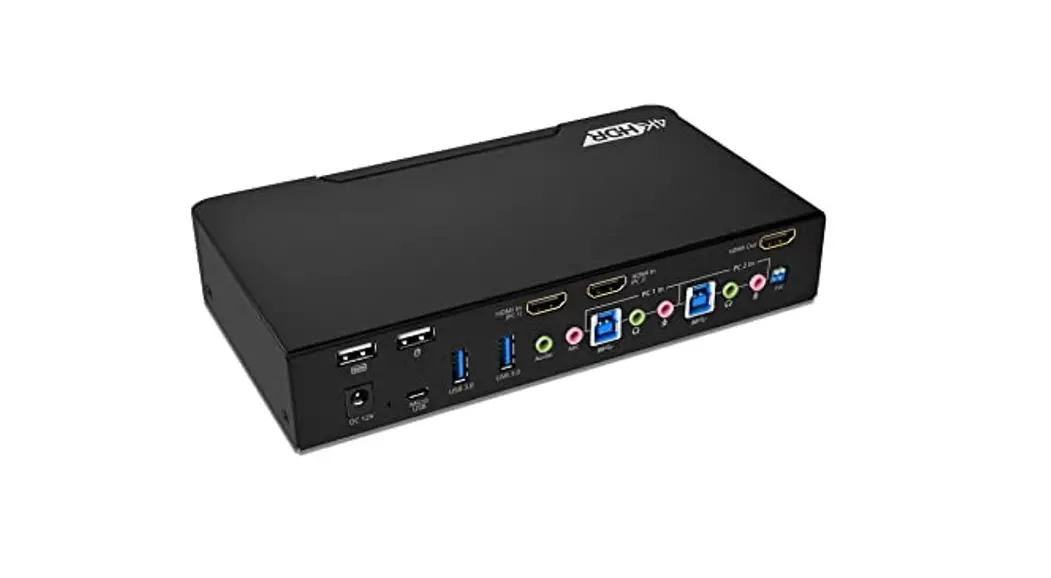 Gofanco Kvmhd2-dual 2-port Dual Head Hdmi 2.0 Kvm With Usb 2.0 User Guide Gofanco Kvmhd2-dual 2-port Dual Head Hdmi 2.0 Kvm With Usb 2.0 User Guide