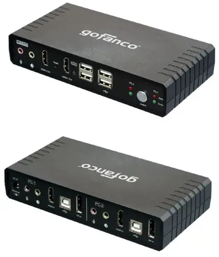gofanco KVMHD2-Dual 2