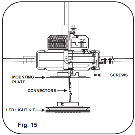 minkaAire Spectre LED Ceiling Fan - fig 7