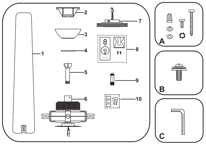 minkaAire Spectre LED Ceiling Fan - fig