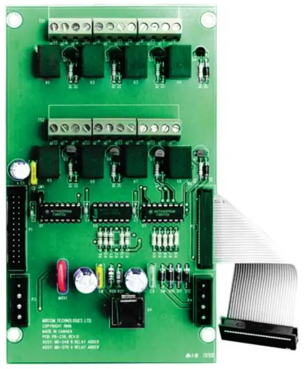 RM-1008A Eight Relay Circuit Module