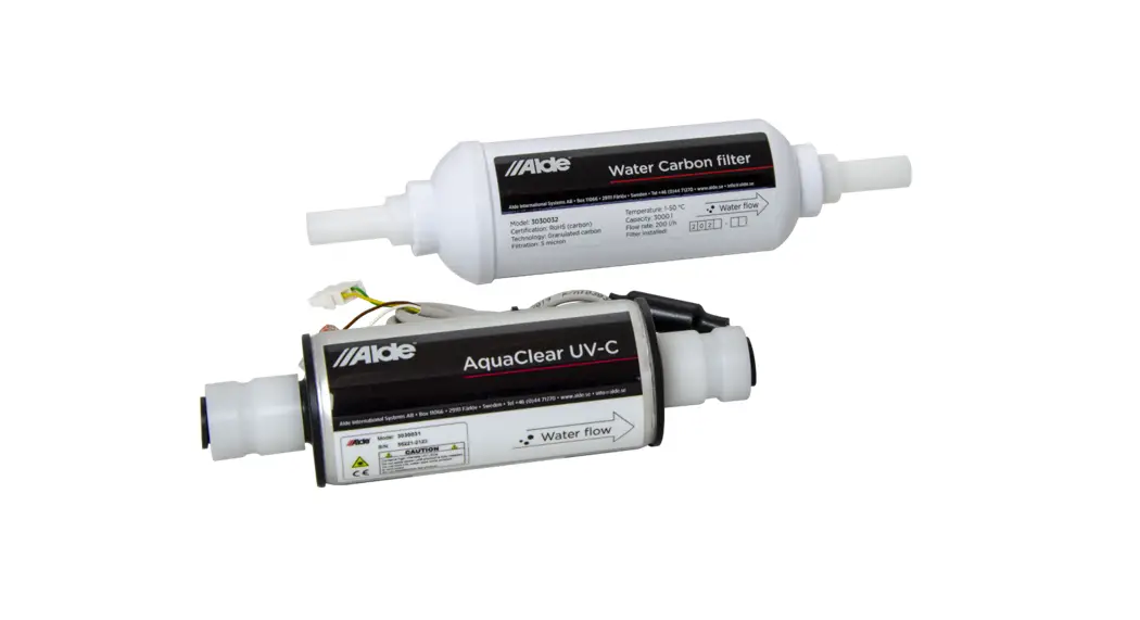 Alde 3030033 Aquaclear Uv Water Filtration System Instruction Manual