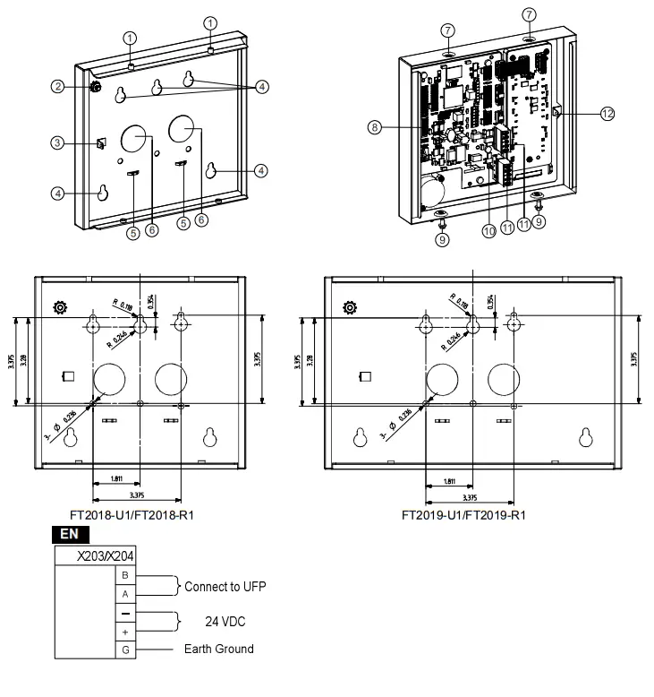 SIEMENS FT2018 U1 Tabular Annunciator - Tabular annunciator