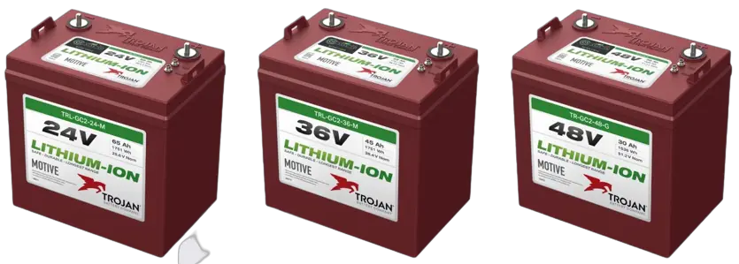 TROJAN GC2 SERIES Lithium-Ion Batteries