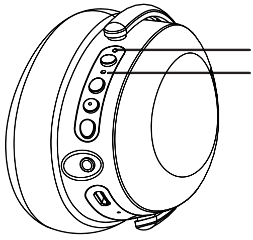 cowin SE8 ANC Wireless Headphones - STA T US INDICATOR S
