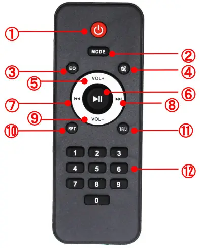 aitisin BKS 60 Soundbar System-Remot2