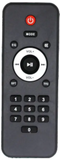 aitisin BKS 60 Soundbar System-remote