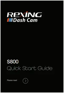 ReXiNG Dash Cam S800 - Box Contents 1