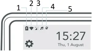 ReXiNG Dash Cam S800 - Screen Icons 2