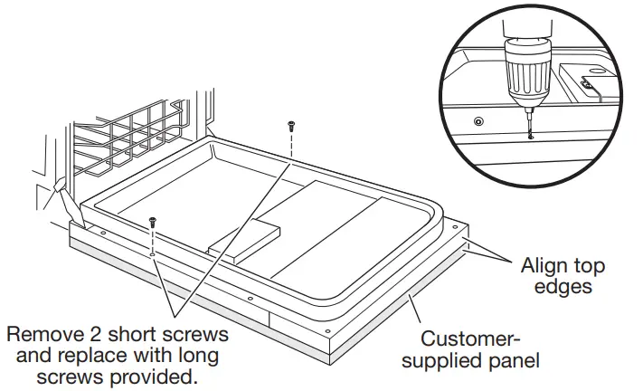 IKEA SPOLAD Undercounter Dishwasher Stainless Steel Tub - figure 12