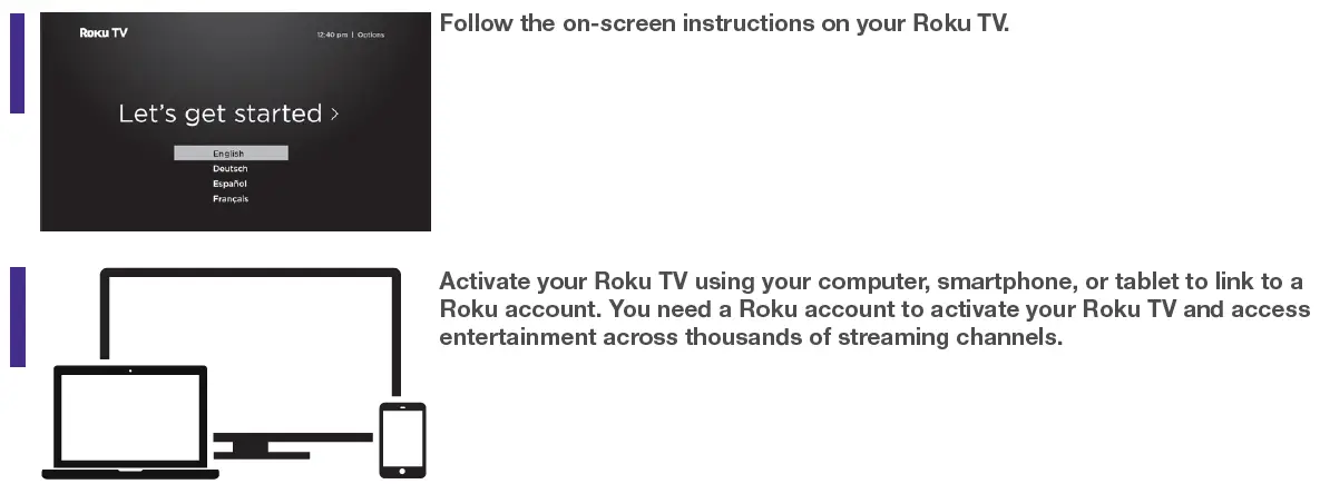 HITACHI 40RC53 Roku TV Step 4