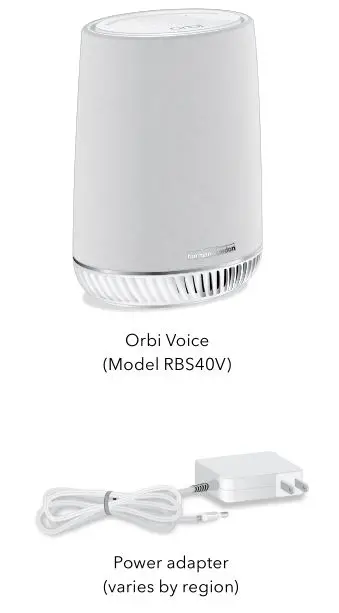 NETGEAR orbi RBS40V - Package Contents