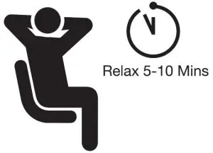 microlife BP W1 Basic Wrist Blood Pressure---- Avoid activity and relax