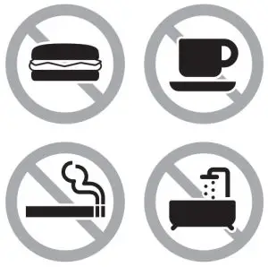 microlife BP W1 Basic Wrist Blood Pressure---- Before each measurement