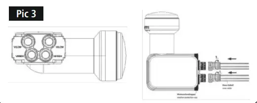 hama 121786 Quad LNB -- Pic 3