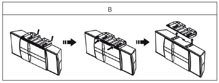 ONE CONCEPT V355 Flat Micro System with CD Player- Attaching the foot 2
