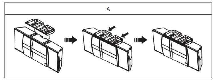 ONE CONCEPT V355 Flat Micro System with CD Player- Attaching the foot