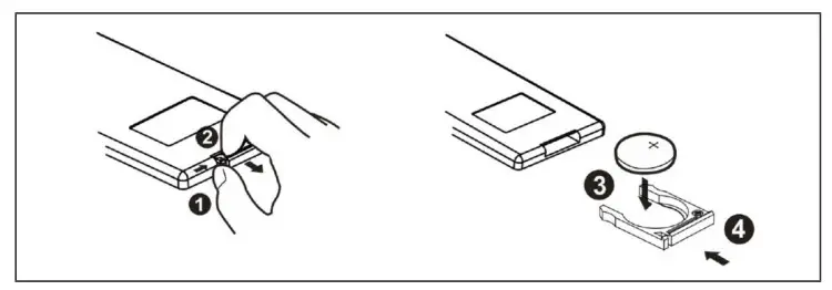 ONE CONCEPT V355 Flat Micro System with CD Player- WALL MOUNTING