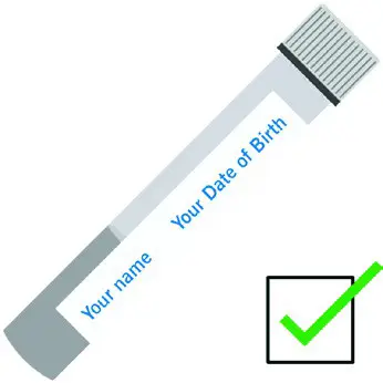 Cleveland Clinic SelfCheck COVID-19 Swabbing Kit- Step 2