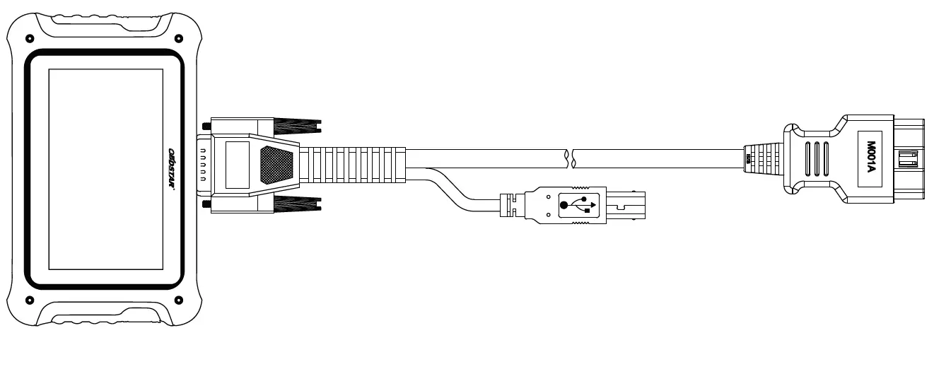 OBDSTAR MS70 Universal Motorcycle Diagnostic Scanner Tablet fig3