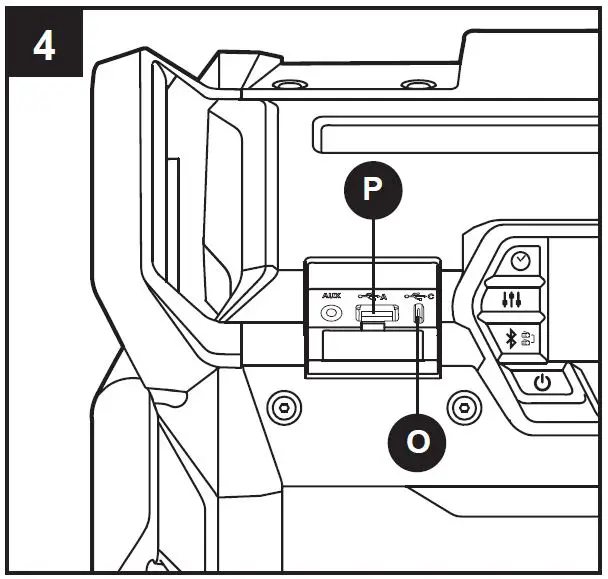 KOBALT KJR 124B-03 24V Jobsite Radio fig11