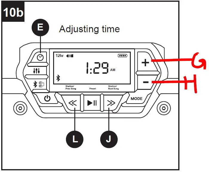KOBALT KJR 124B-03 24V Jobsite Radio fig19